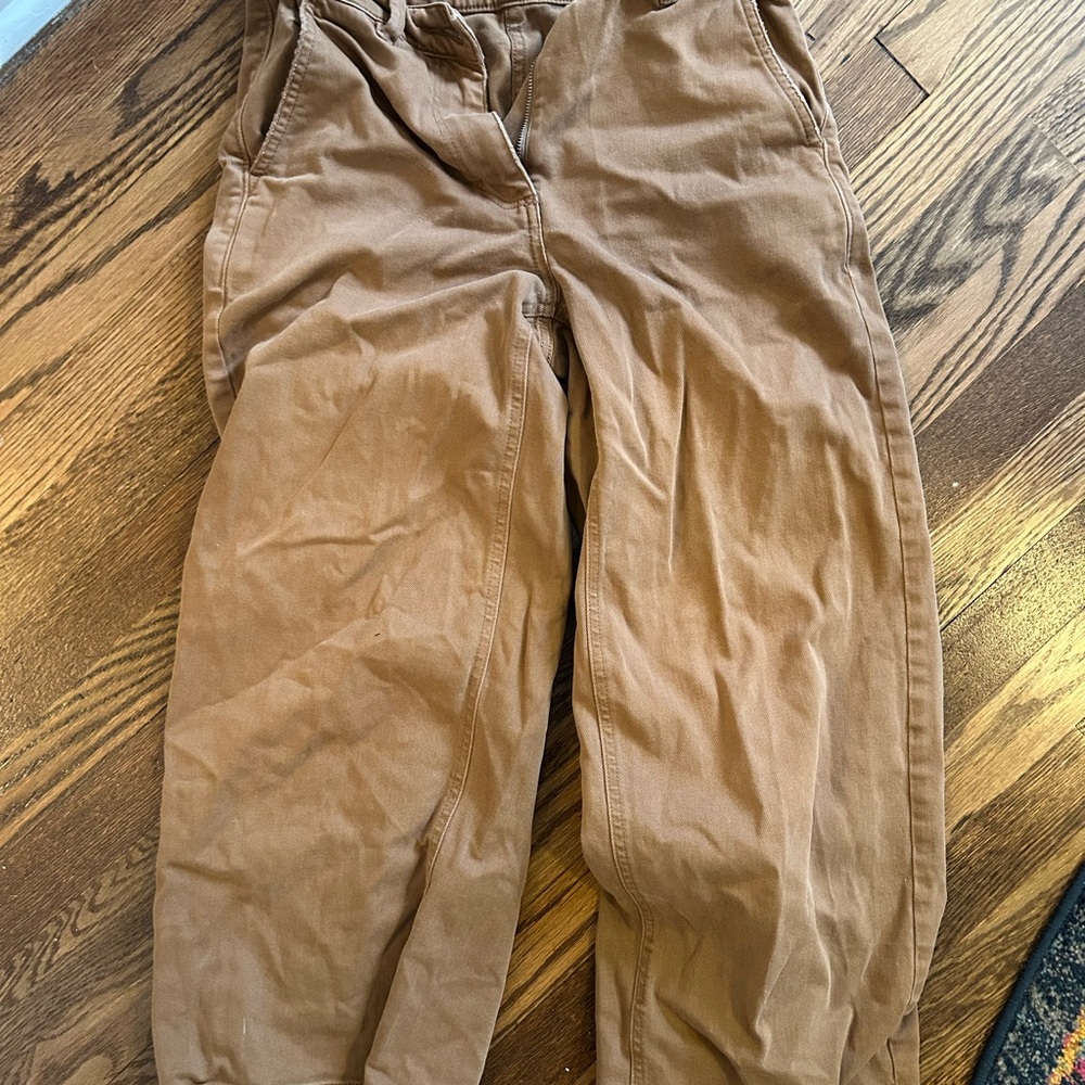Everlane wide leg Tan Pants